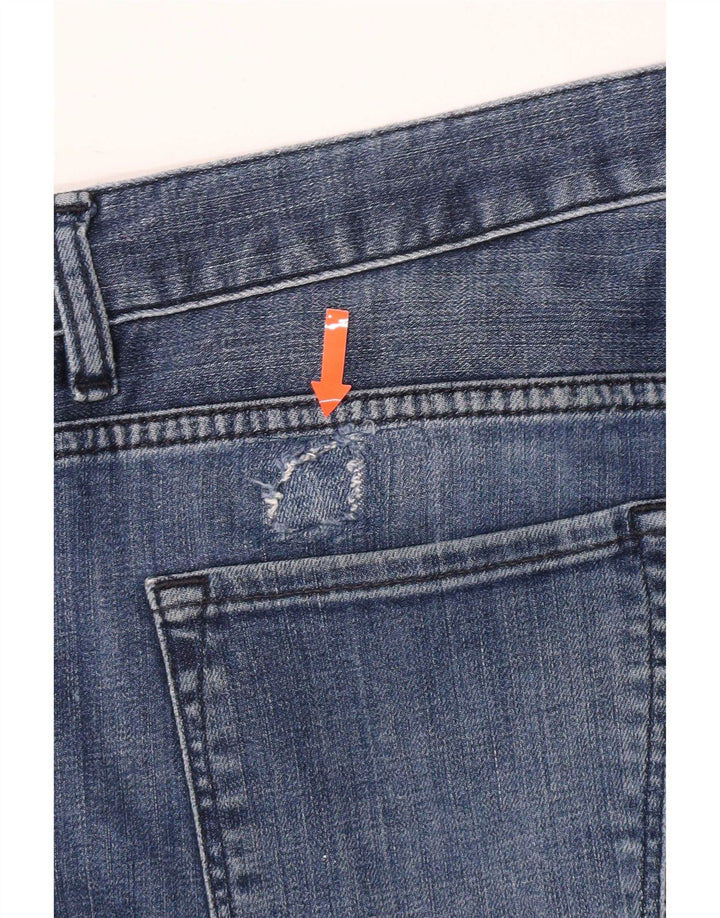 Ανδρικό Stretch Slim Jeans Hugo Boss W34 L32 Μπλε βαμβακερό