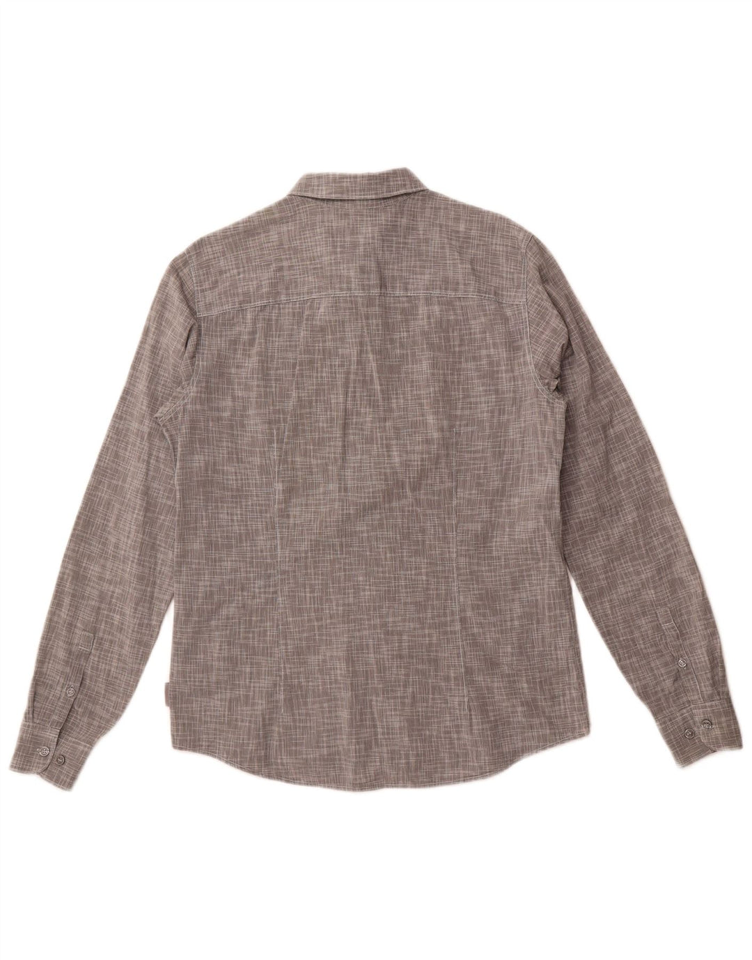 Ανδρικό πουκάμισο Calvin Klein Jeans Slim Fit Βαμβακερό μεσαίο γκρι