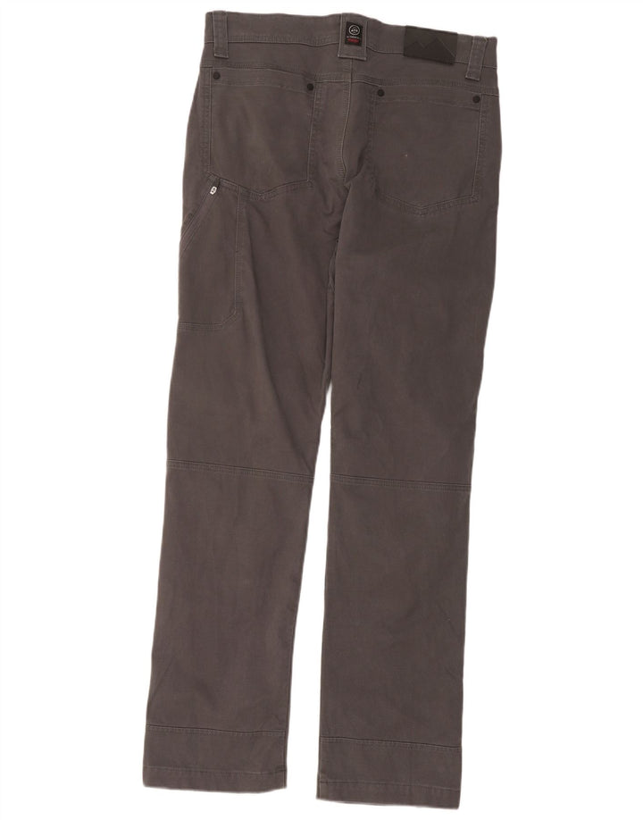 Ανδρικό ίσιο παντελόνι Cargo Wrangler W34 L32 Γκρι βαμβακερό
