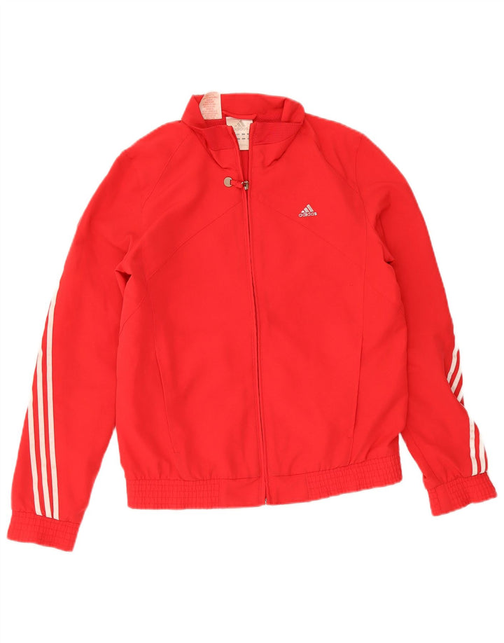 Κορίτσια αθλητική φόρμα Adidas Top Jacket 13-14 Years Red Polyester