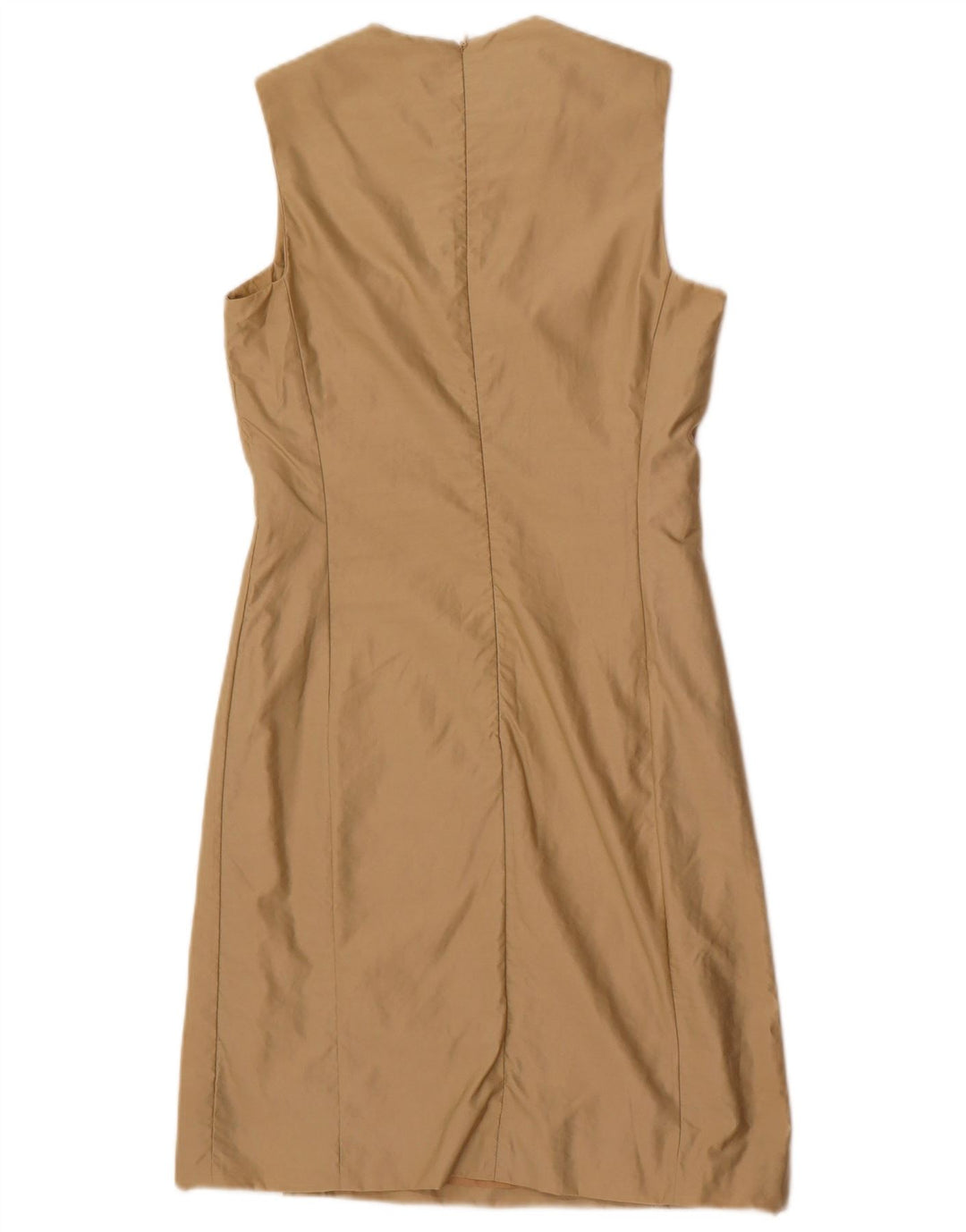 Γυναικείο αμάνικο φόρεμα Trussardi IT 40 Small Beige Polyamide