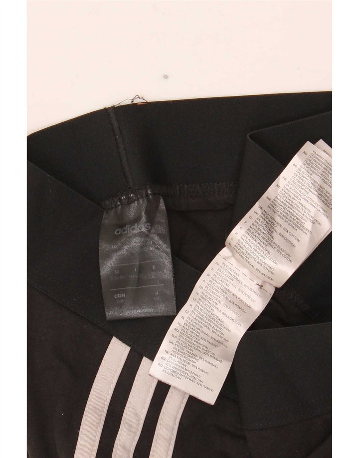 Γυναικείο κολάν Adidas UK 8 Small μαύρο βαμβακερό