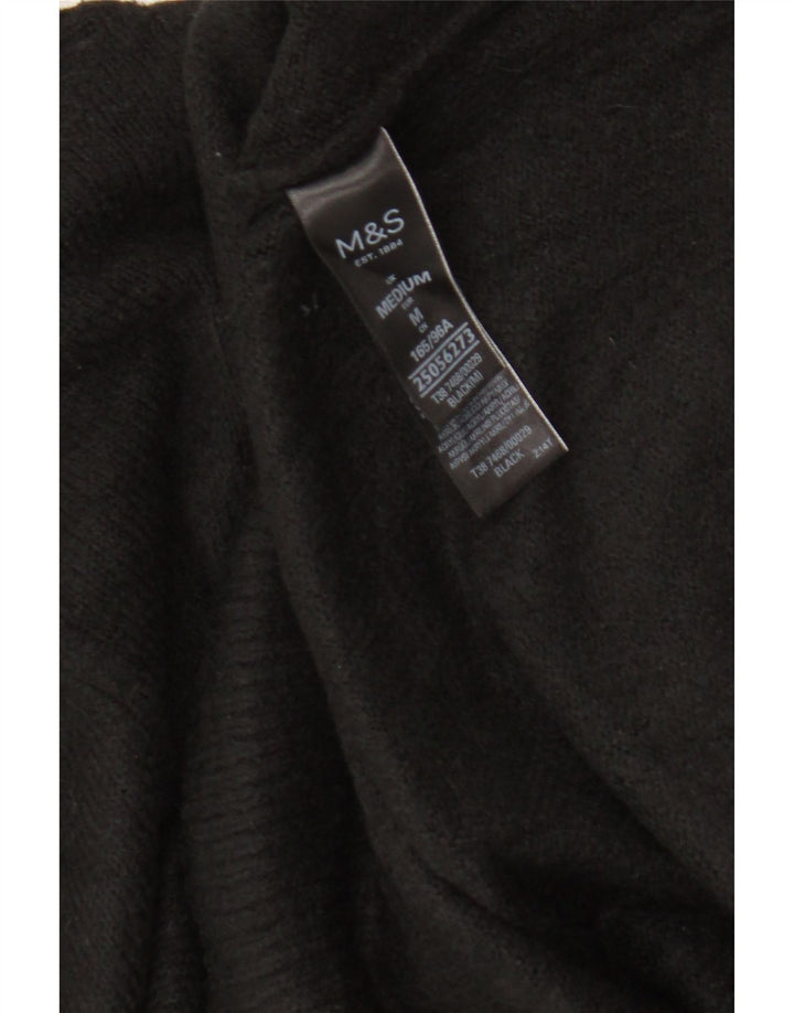 Marks & Spencer Γυναικείο πουλόβερ με λαιμό χελώνα UK 14 Medium Black