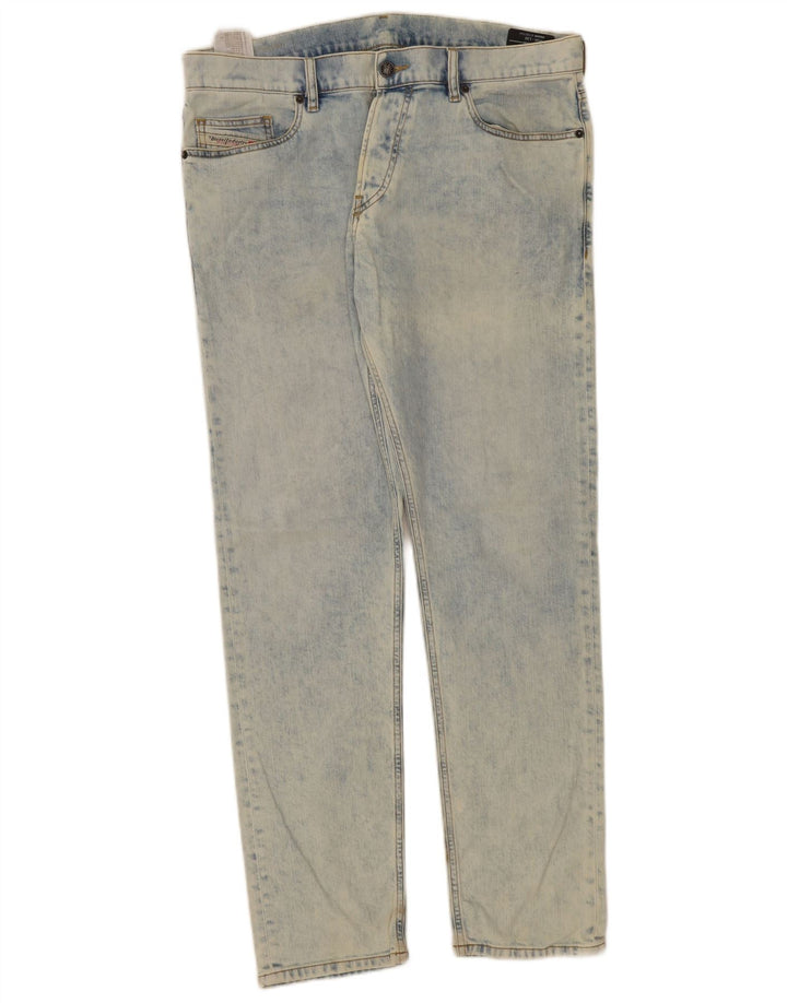 Diesel Ανδρικό D-Luster Stretch Slim Jeans W36 L32 Μπλε βαμβακερό