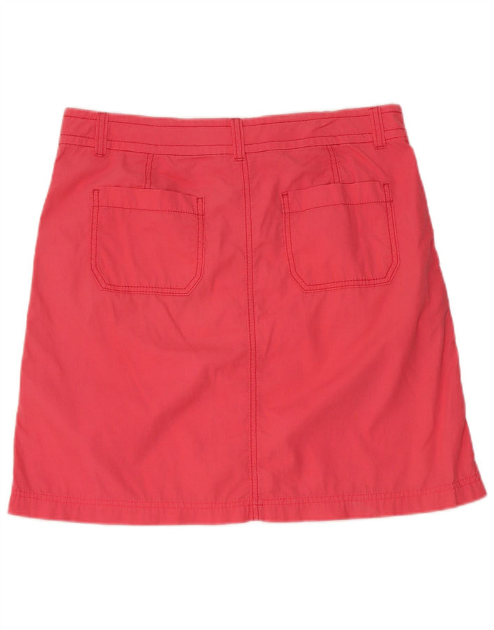 Marks & Spencer Γυναικεία Φούστα Cargo UK 12 Medium W32 Ροζ βαμβακερή
