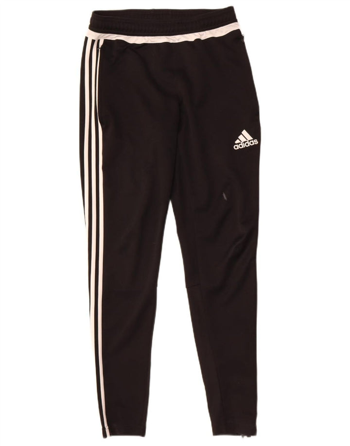 Ανδρικό παντελόνι αθλητικής φόρμας Adidas Climacool Μικρό μαύρο πολύχρωμο πολυεστέρα