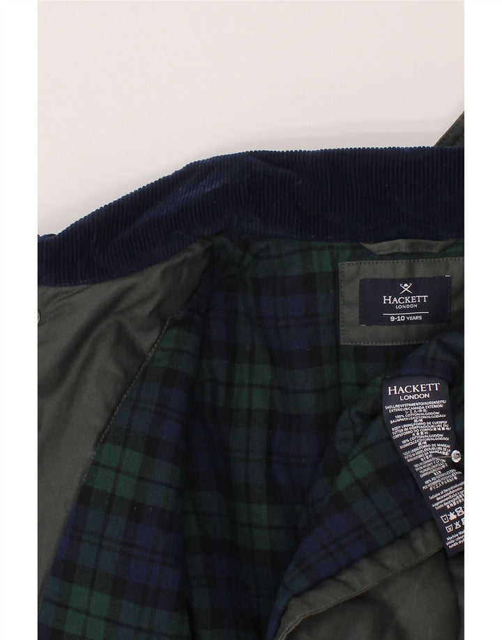 Μπουφάν Hackett Boys Windbreaker 9-10 Years Grey Cotton