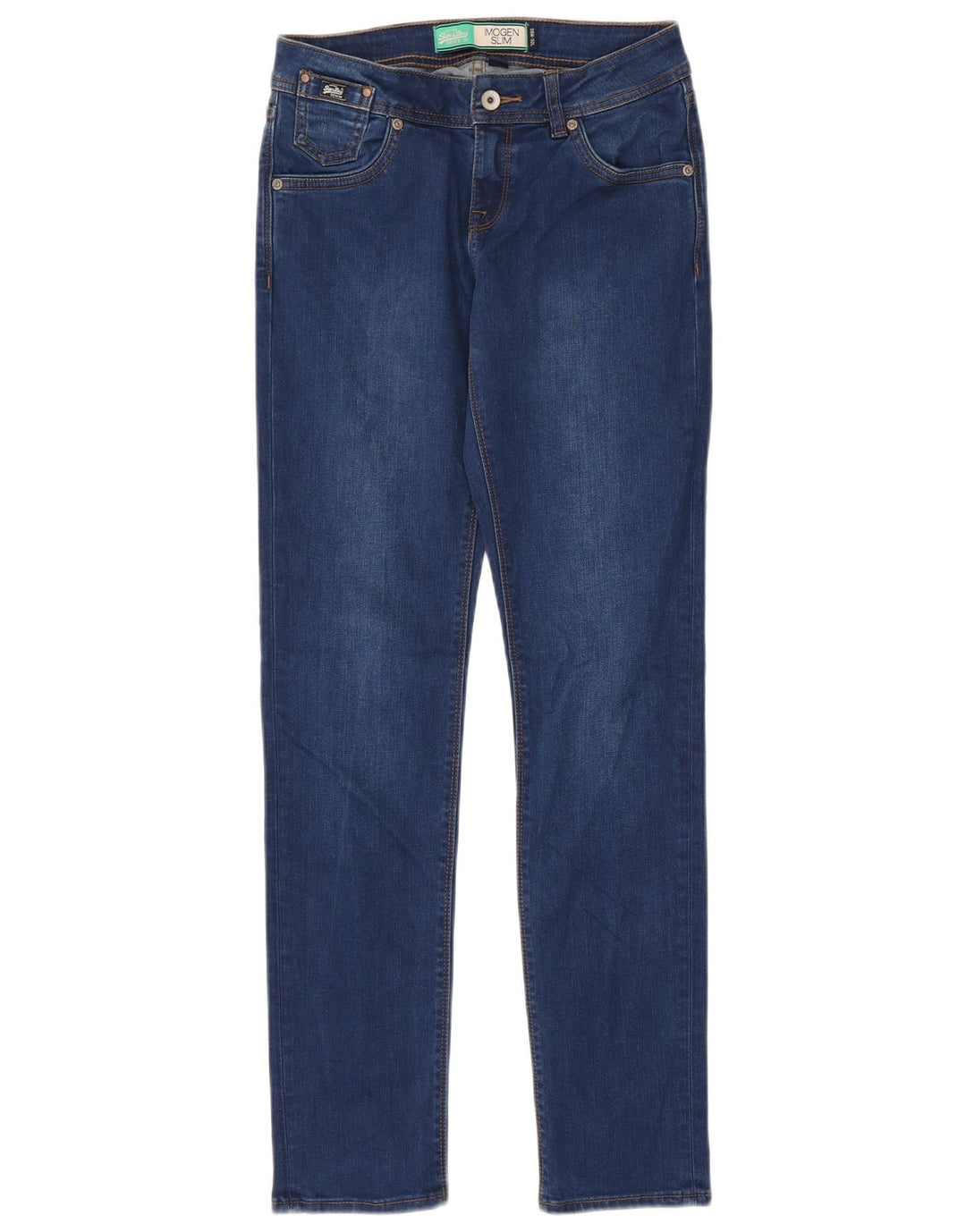 Superdry Γυναικείο Imogen Slim Jeans W26 L32 Μπλε βαμβακερό