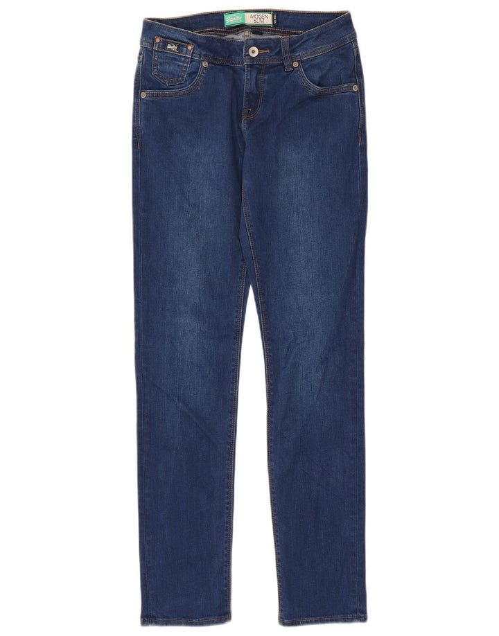 Superdry Γυναικείο Imogen Slim Jeans W26 L32 Μπλε βαμβακερό