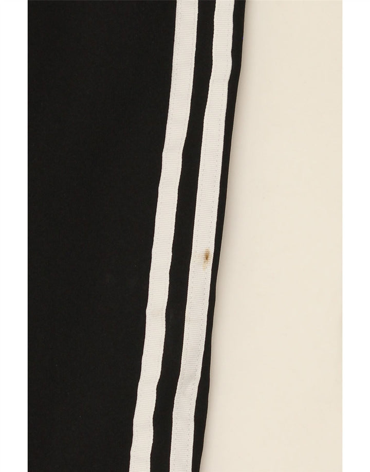 ADIDAS Womens Tracksuit Trousers UK 8 Small  Black Polyester Vintage Adidas and Second-Hand Adidas from Messina Hembry 