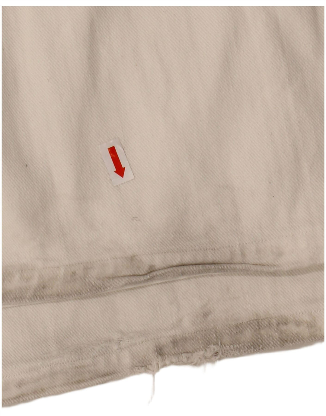 Ανδρικό τζιν GAS Loose Medium W32 L29 Λευκό βαμβακερό