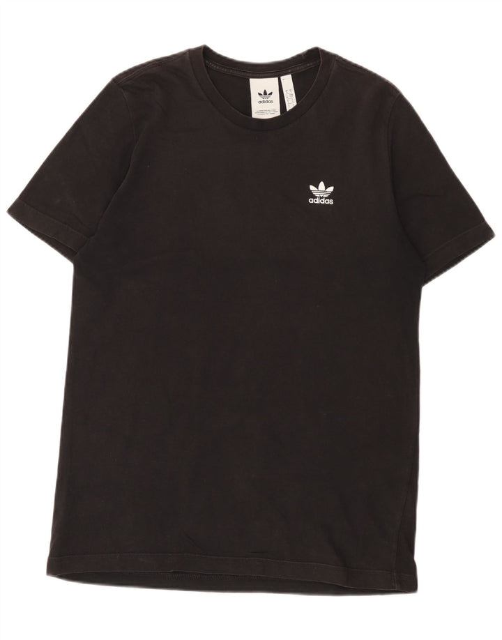 Ανδρικό T-Shirt Adidas Top Μικρό μαύρο βαμβακερό