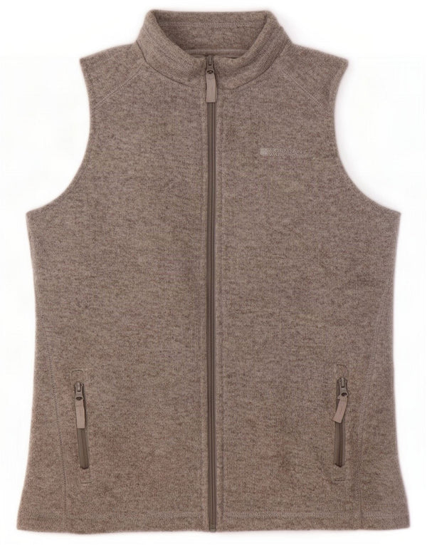 Mountain Warehouse Womens Gilet UK 10 Small Grey Polyester
