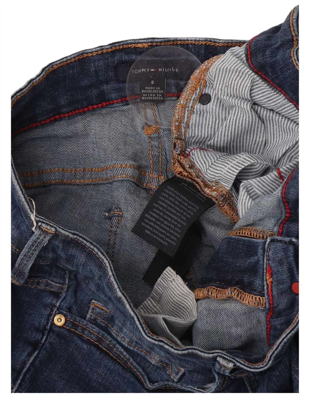 Tommy Hilfiger Γυναικείο Slim Jeans US 8 Medium W30 L27 Blue Cotton