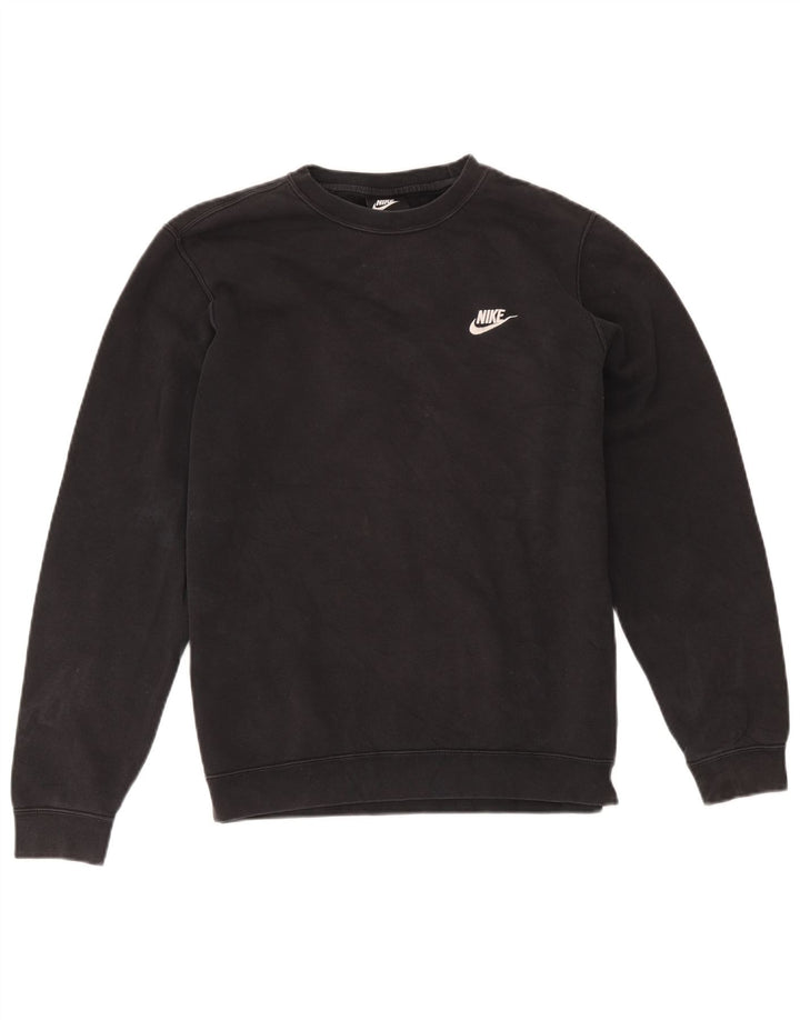 Ανδρικό φούτερ Nike Jumper, μεσαίο μαύρο βαμβακερό