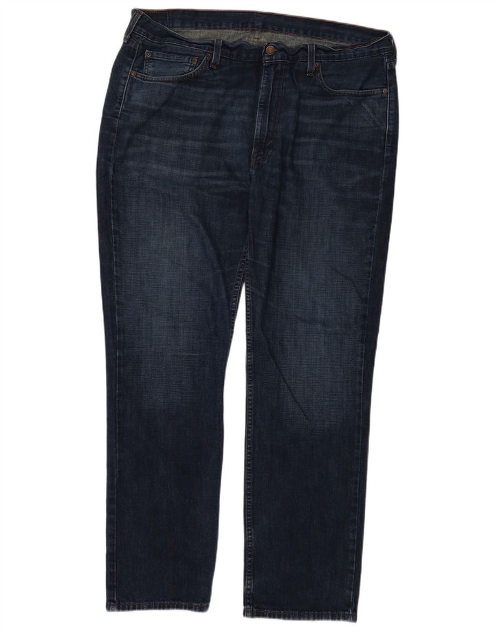 Ανδρικό τζιν LEVI'S Slim W40 L32 Navy Blue Cotton
