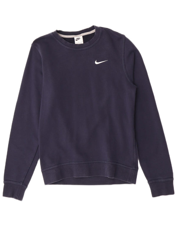 Ανδρικό φούτερ Nike πουκάμισο από βαμβακερό μπλε ναυτικό