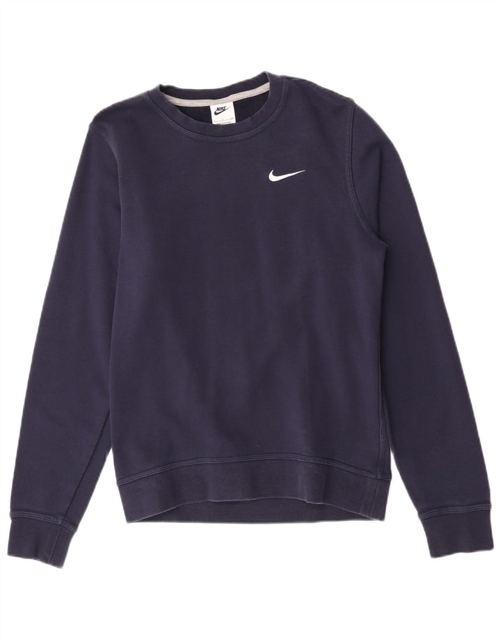 Ανδρικό φούτερ Nike πουκάμισο από βαμβακερό μπλε ναυτικό