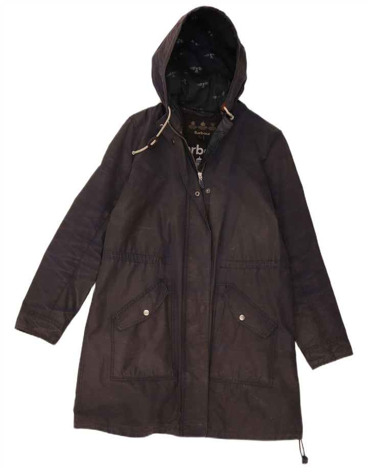 Barbour Γυναικείο Μπουφάν Parka με κουκούλα UK 12 Medium Navy Blue
