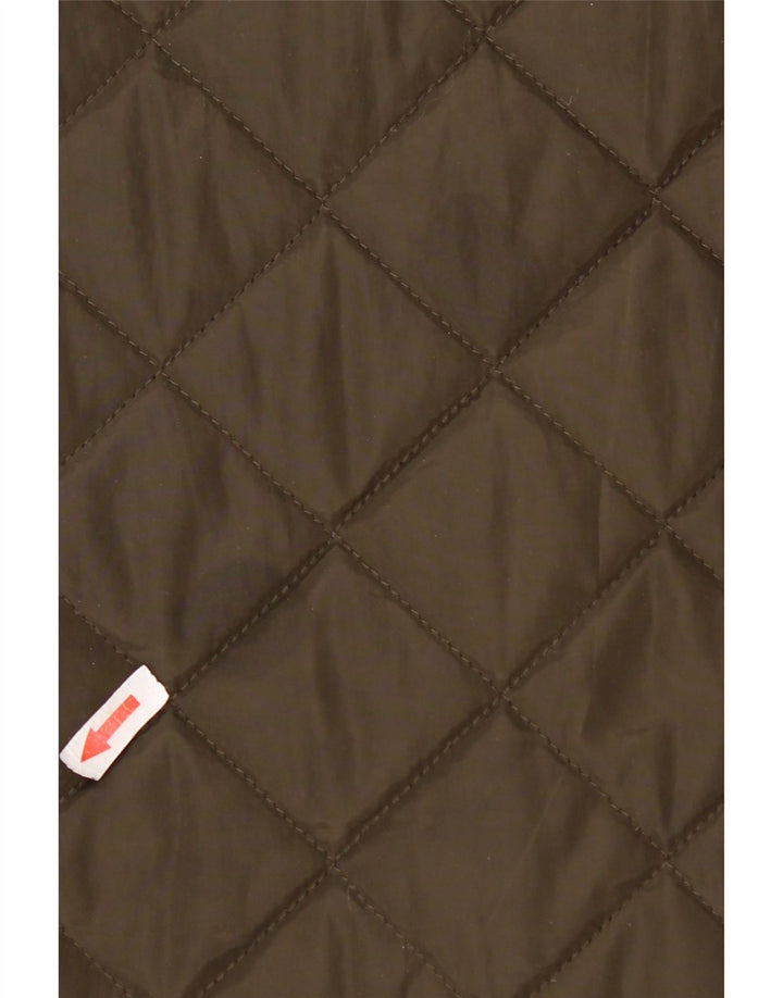 Dkny Γυναικείο Καπιτονέ παλτό UK 16 Large Khaki Polyester