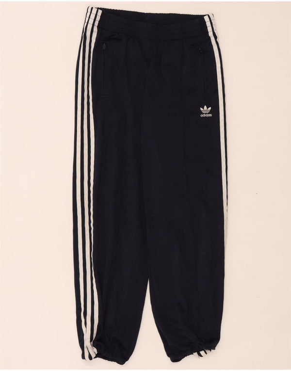 Γυναικεία αθλητική φόρμα Adidas Παντελόνι Joggers UK 10 Small Navy Blue Polyester