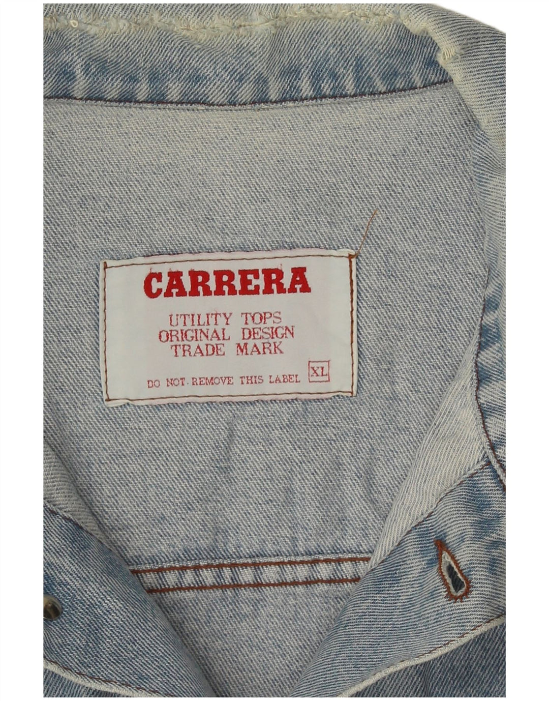 Carrera Ανδρικό Τζιν Μπουφάν UK 42 XL Μπλε