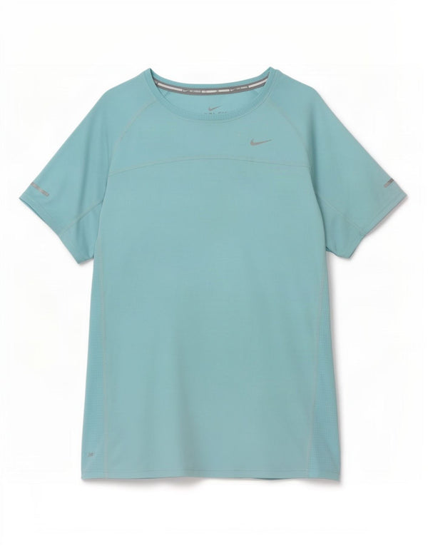 Γυναικείο μπλουζάκι Nike Dri Fit Top UK 10 Small Blue Polyester