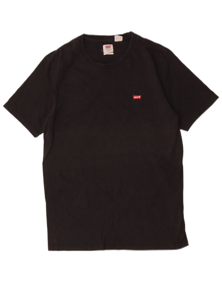 Ανδρικό μπλουζάκι Levi's Standard Fit Top Μικρό μαύρο βαμβακερό