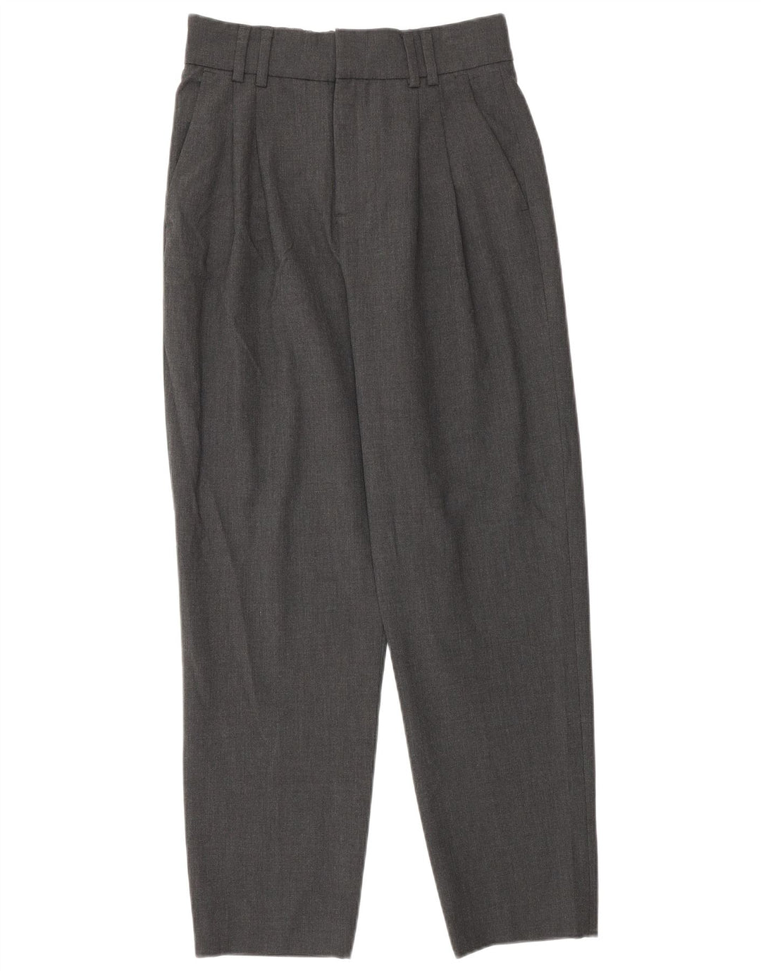 Zara γυναικείο κοστούμι παντελόνι EU 32 2XS W22 L26 Grey Polyester
