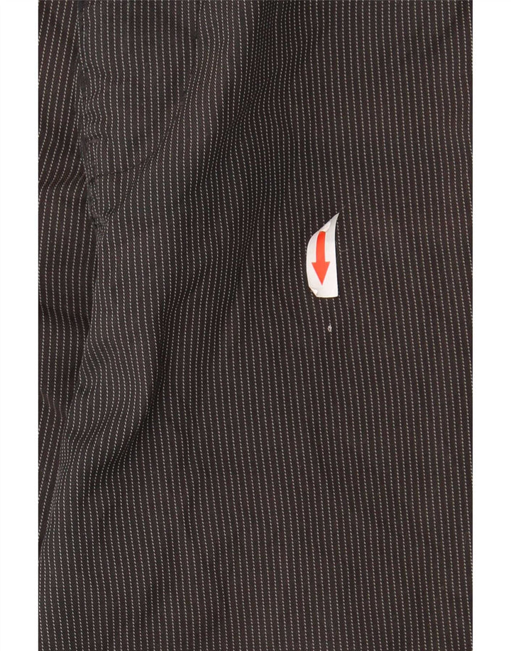 Ανδρικό σορτς Chino Hurley W38 XL Μαύρο ρίγες από πολυεστέρα