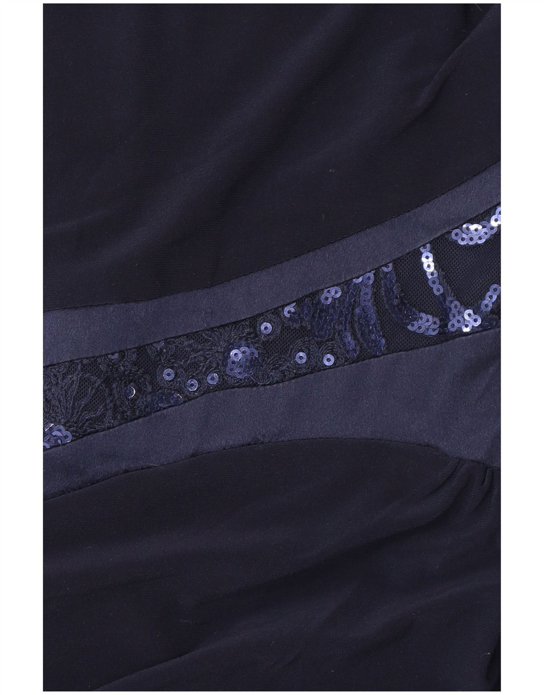 RALPH LAUREN Γυναικείο αμάνικο φόρεμα US 4 Small Navy Blue Polyester