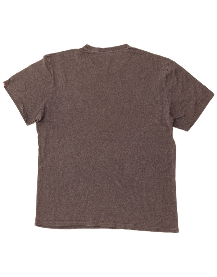 ELEMENT Ανδρικό T-Shirt Regular Fit Top μεγάλο γκρι βαμβακερό