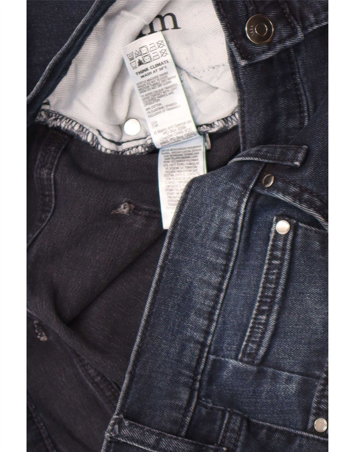 Marks & Spencer Ανδρικό Slim Jeans W36 L33 Navy Blue Cotton