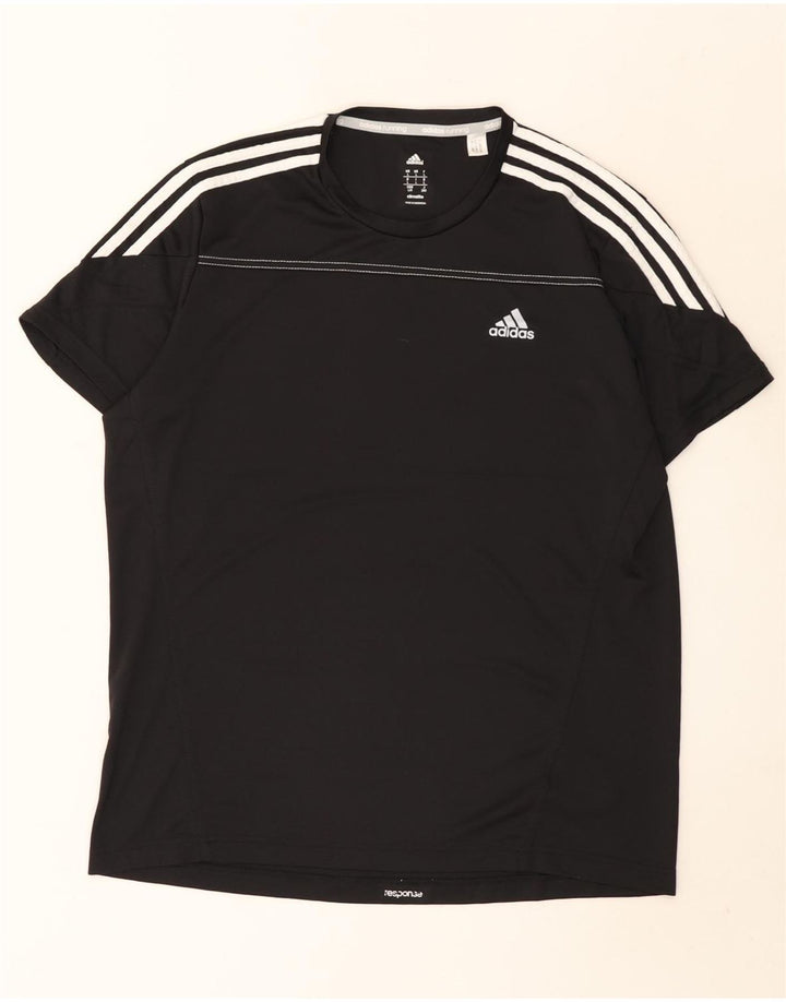 Adidas Mens Climalite Large Μαύρος Πολυεστέρας