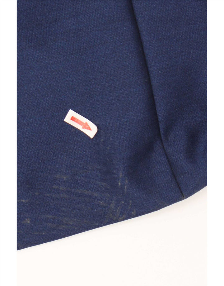 Vintage γυναικείο φόρεμα με θήκη UK 10 Small Navy Blue