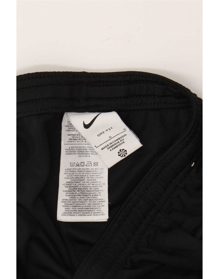 Ανδρικό αθλητικό σορτς Nike Dri Fit με μεγάλο μαύρο χρώμα από πολυεστέρα