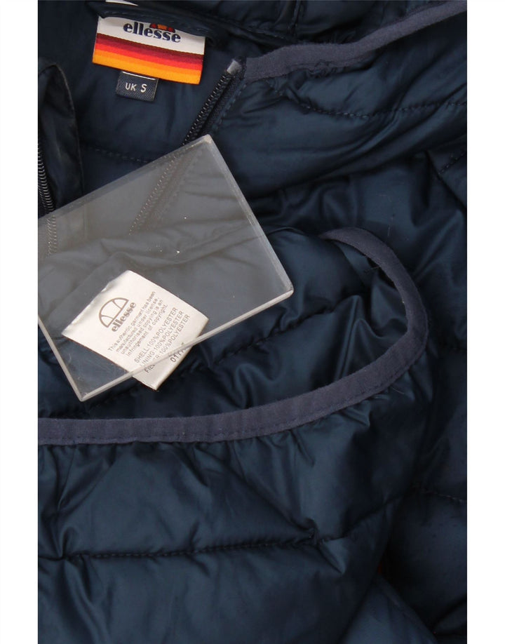 ELLESSE Ανδρικό μπουφάν με κουκούλα UK 36 Small Navy Blue Polyester