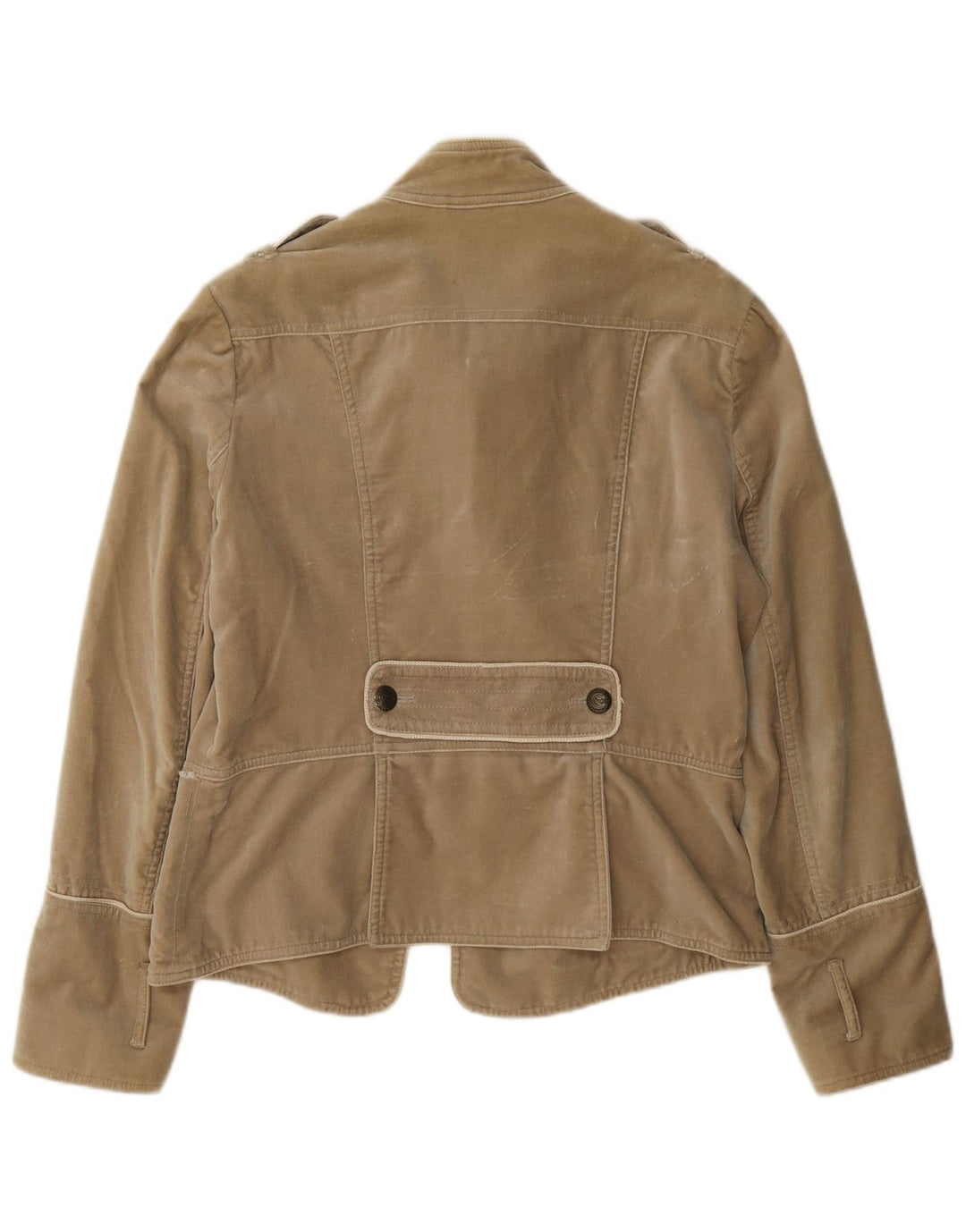 Massimo Dutti Γυναικείο Military Blazer Jacket UK 18 XL Beige