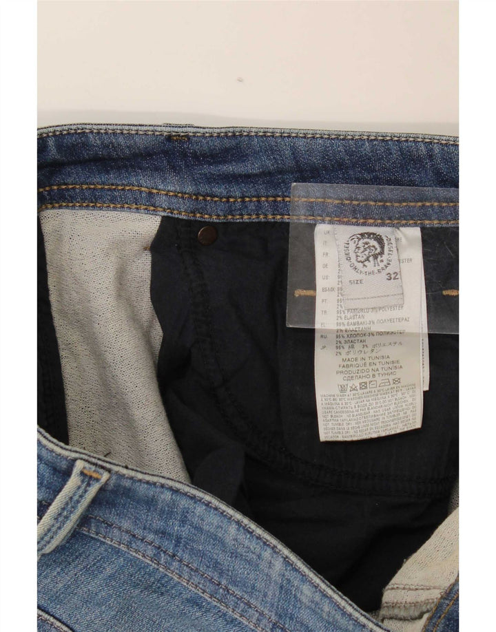 Diesel Ανδρικό Slim Jeans W32 L31 Μπλε Βαμβακερό