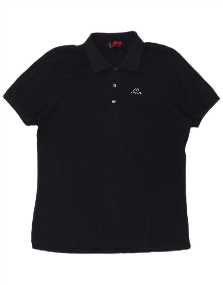 Γυναικείο μπλουζάκι πόλο KAPPA UK 16 Large Navy Blue