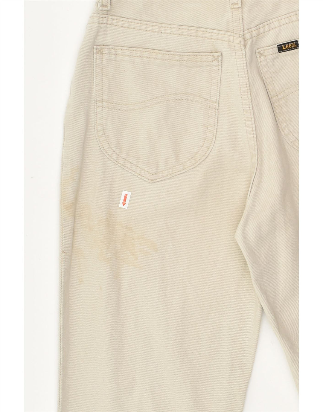 LEE Womens Tapered Jeans W26 L28 Grey Cotton | Vintage Lee | Thrift | Second-Hand Lee | Used Clothing | Messina Hembry 