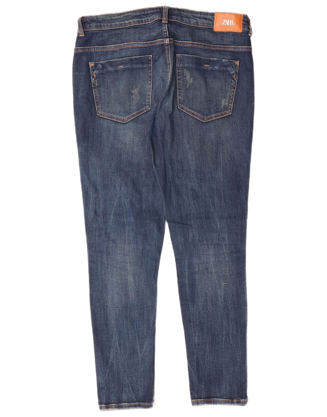 Zara Γυναικείο Slim Jeans EU 42 Large W32 L28 Blue Cotton Classic