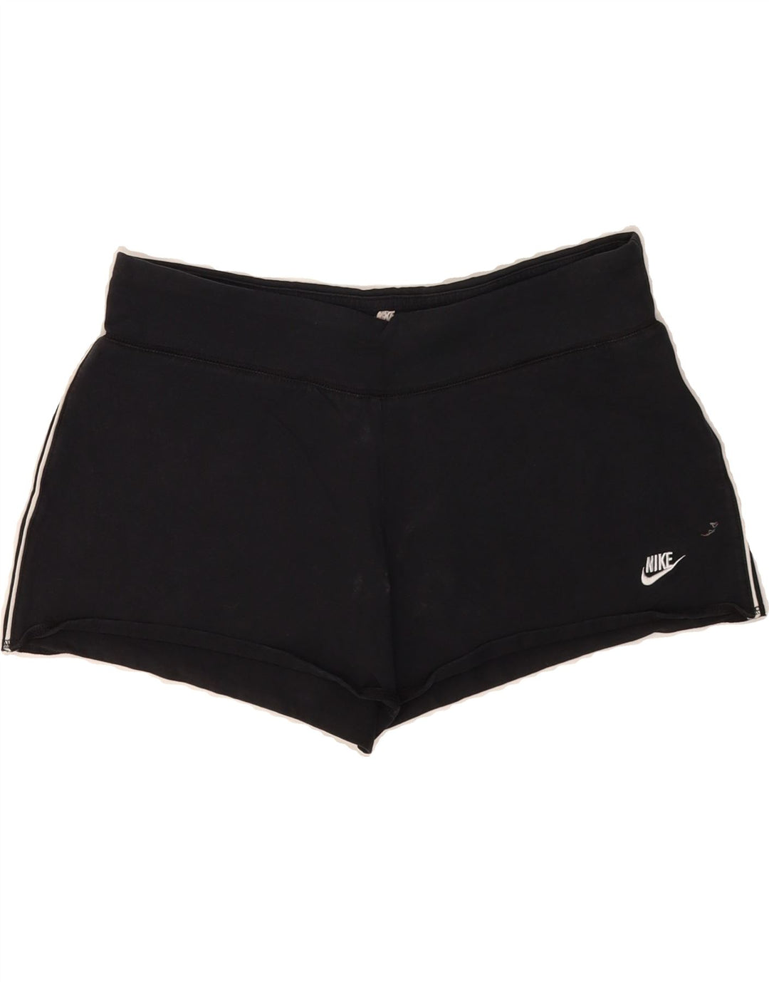NIKE Womens Sport Shorts US 8/10 Medium  Black Polyester Vintage Nike and Second-Hand Nike from Messina Hembry 