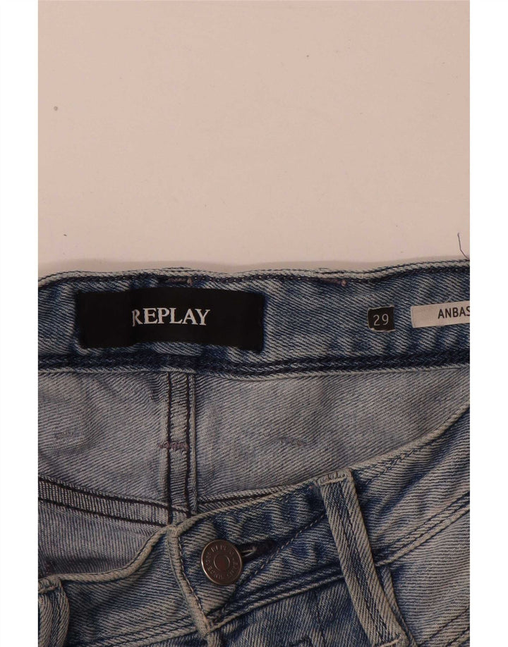 Replay Ανδρικό Anbass Slim Jeans W29 L30 Blue