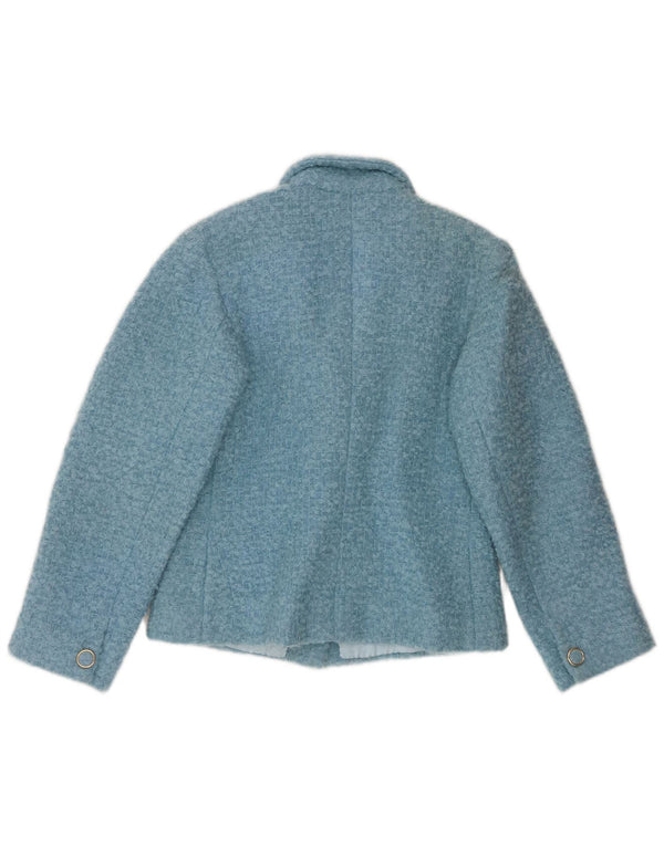 Vintage γυναικείο σακάκι με 3 κουμπιά σακάκι UK 12 Medium Blue