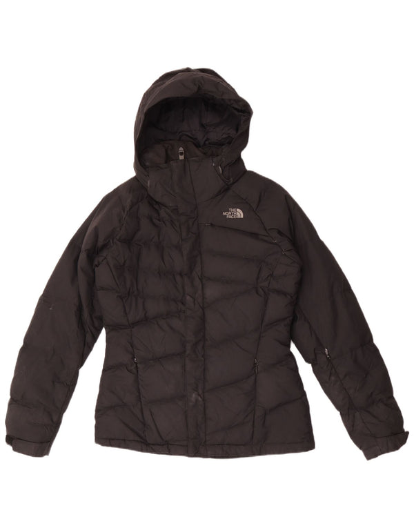 Το North Face γυναικείο μπουφάν με κουκούλα μεγάλου μεγέθους UK 10 Small μαύρο