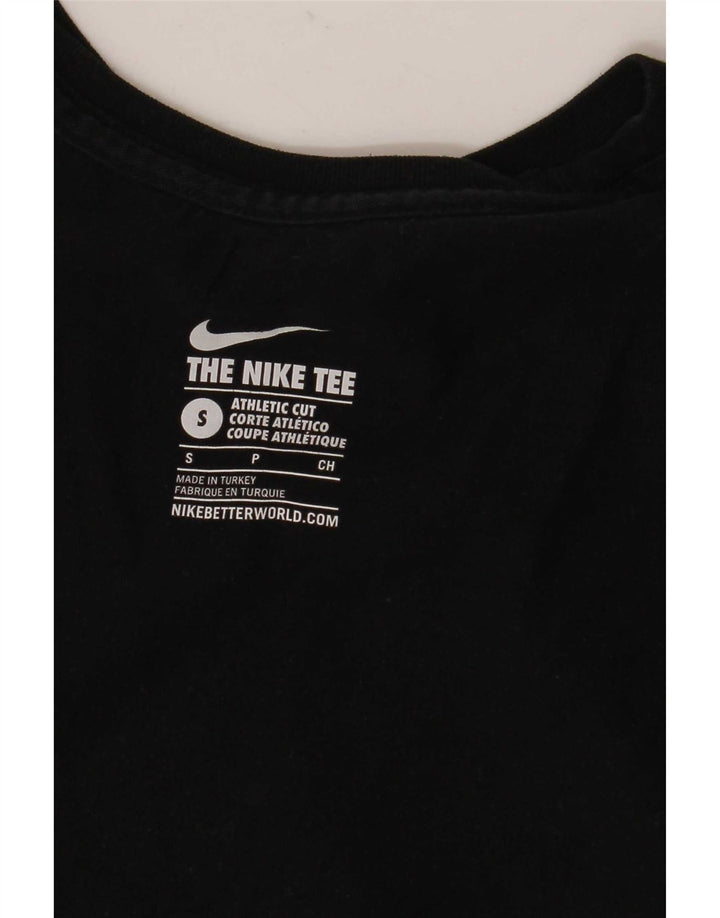 Ανδρικό μπλουζάκι Nike με γραφικό κούφωμα, μικρό μαύρο