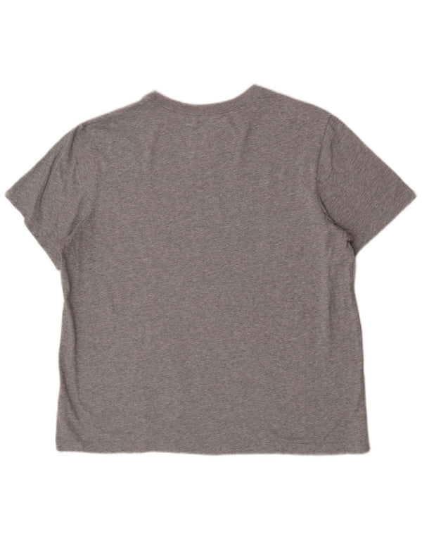 Ανδρικό μπλουζάκι Nike Dri Fit T-shirt XL, βαμβακερό γκρι
