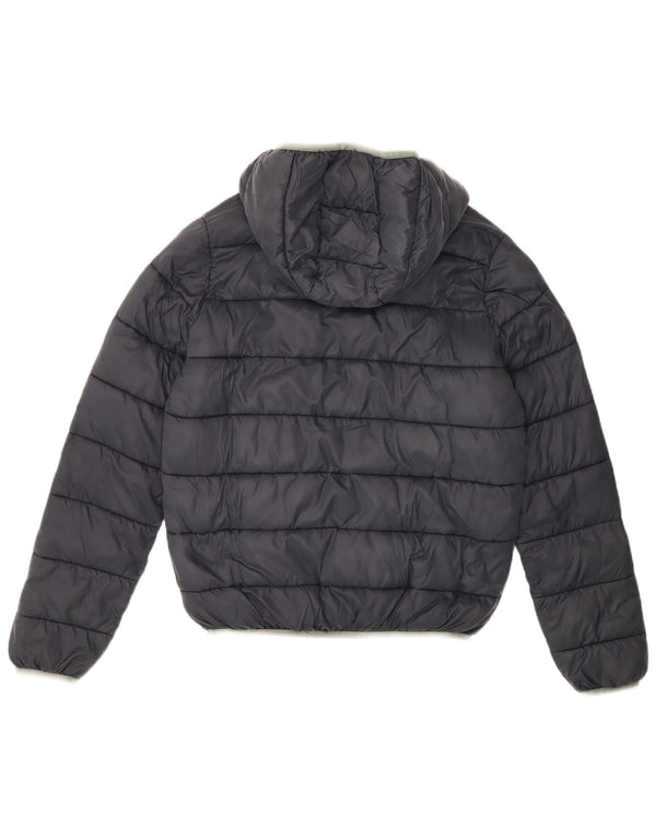 Champion Boys Hooded Jacket 13-14 Years XL Μαύρο