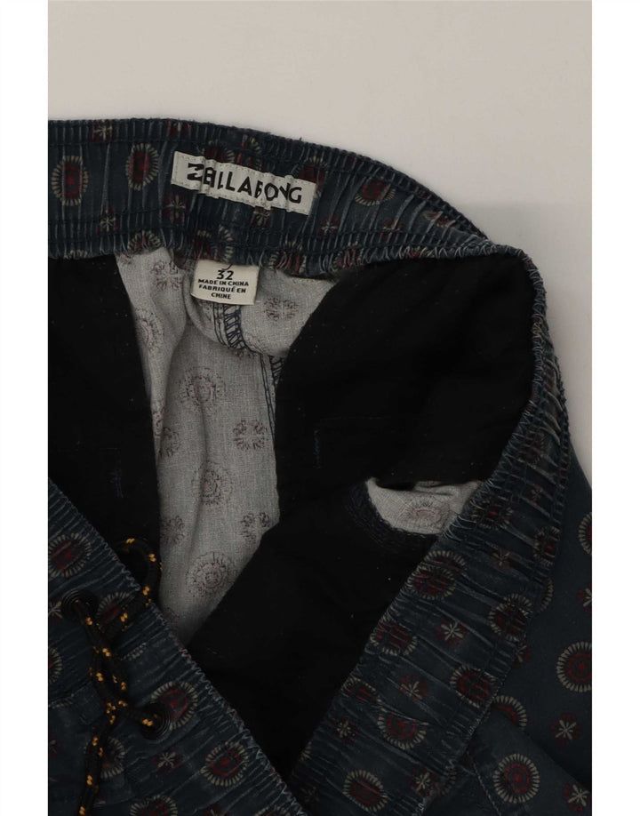 Ανδρικό σορτς Casual Billabong W32 Medium Navy Blue πουά